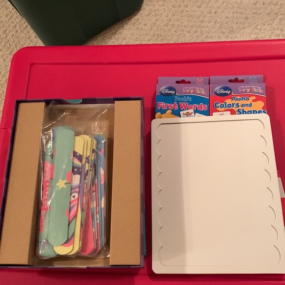 🦄Unicorn Magic Puzzle Sticks and flash cards variety Disney Pooh Fisher Price - Picture 3 of 3